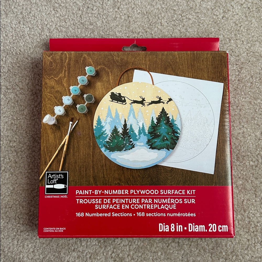 Holiday Paint-by-Number Kit